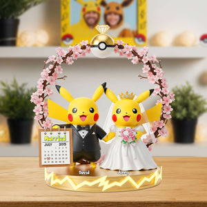 Wedding Couple Acrylic Plaque - Personalized Gifts For Couple 01NATN090725-Homacus