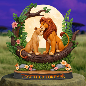 Forever Couple Acrylic Plaque - Personalized Gifts For Couple 01TOLU240625-Homacus