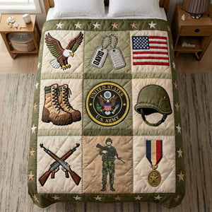 Personalized Gifts For Veterans Blanket 04natn040226-Homacus