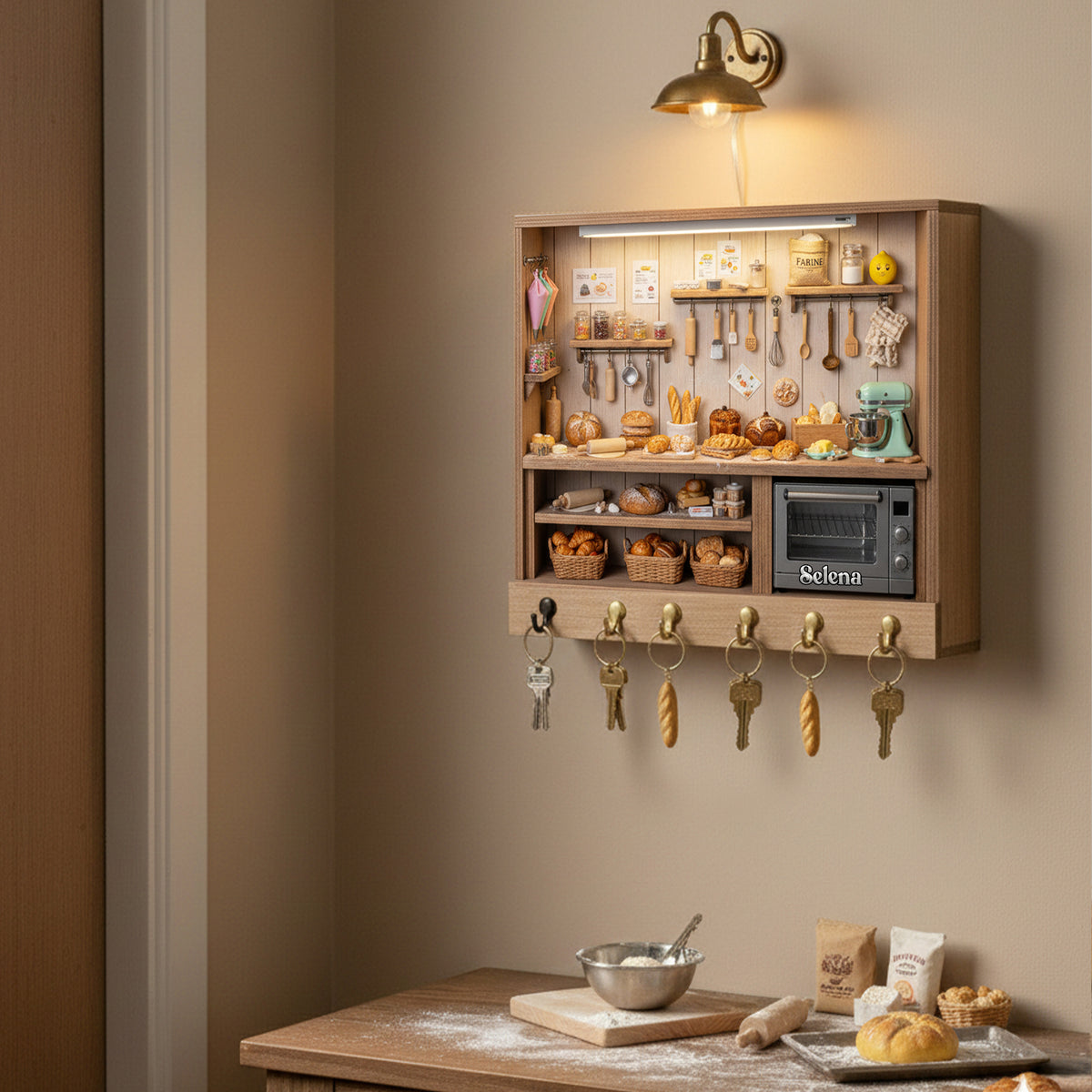 Bakery Acrylic Key Hanger - Personalized Gifts For Bakers 07hylu101225-Homacus