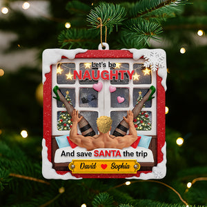 Personalized Funny Gifts For Couple Christmas Ornament 04hutn160925-Homacus