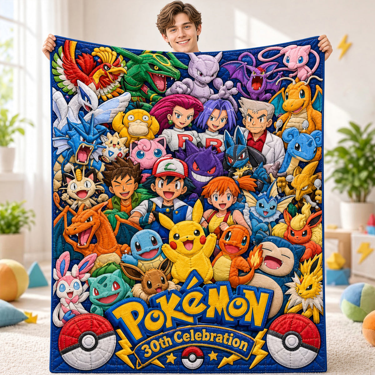 30th Milestone Collector Blanket - Personalized Gifts 03HULU021026