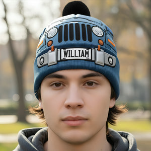 Adventure Ready Bobble Beanie Hat - Personalized Gifts For Off Road Lovers 02HYDT290925-Homacus