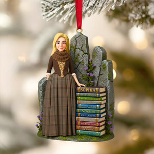 Personalized Gifts For Book Lovers Christmas Ornament 01hutn171025-Homacus