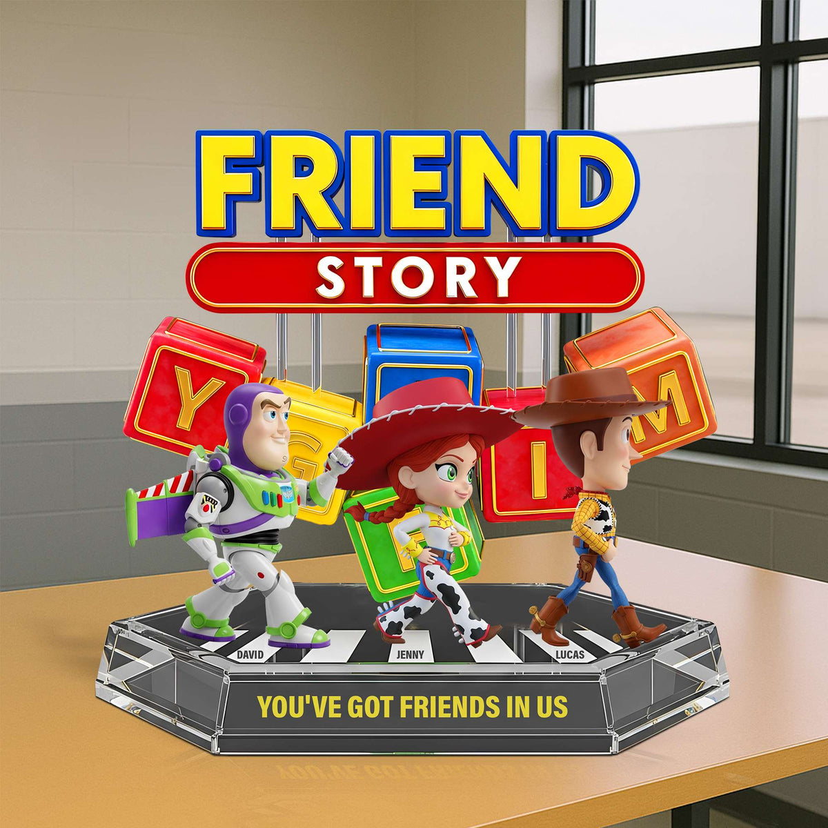 Toy Fans Acrylic Plaque - Personalized Gifts For Friends 04tgtn100625-Homacus