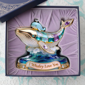 Whale Mom Acrylic Plaque - Personalized Gifts For Mother's Day 01pgta050326-Homacus