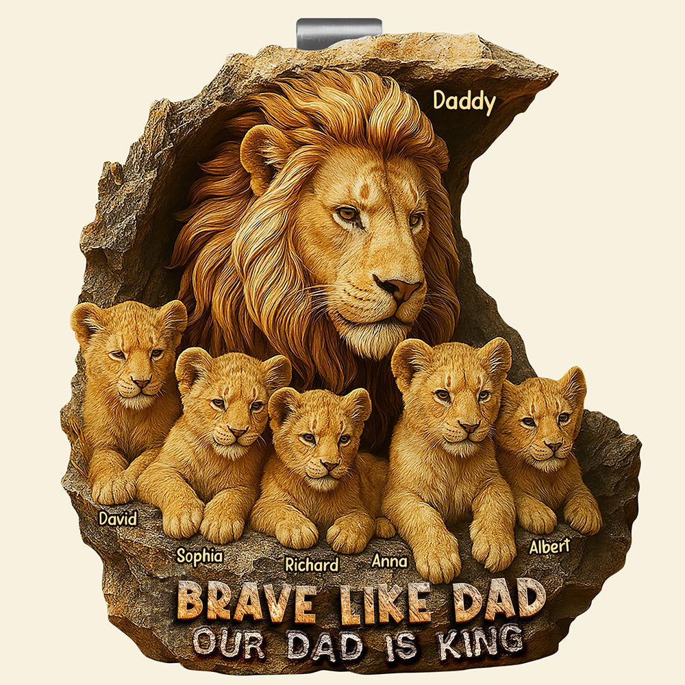 Personalized Gifts For Dad Acrylic Car Visor Clip 07qnqn050425-Homacus