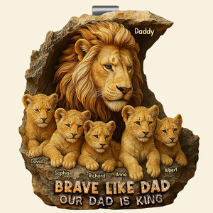 Personalized Gifts For Dad Acrylic Car Visor Clip 07qnqn050425-Homacus