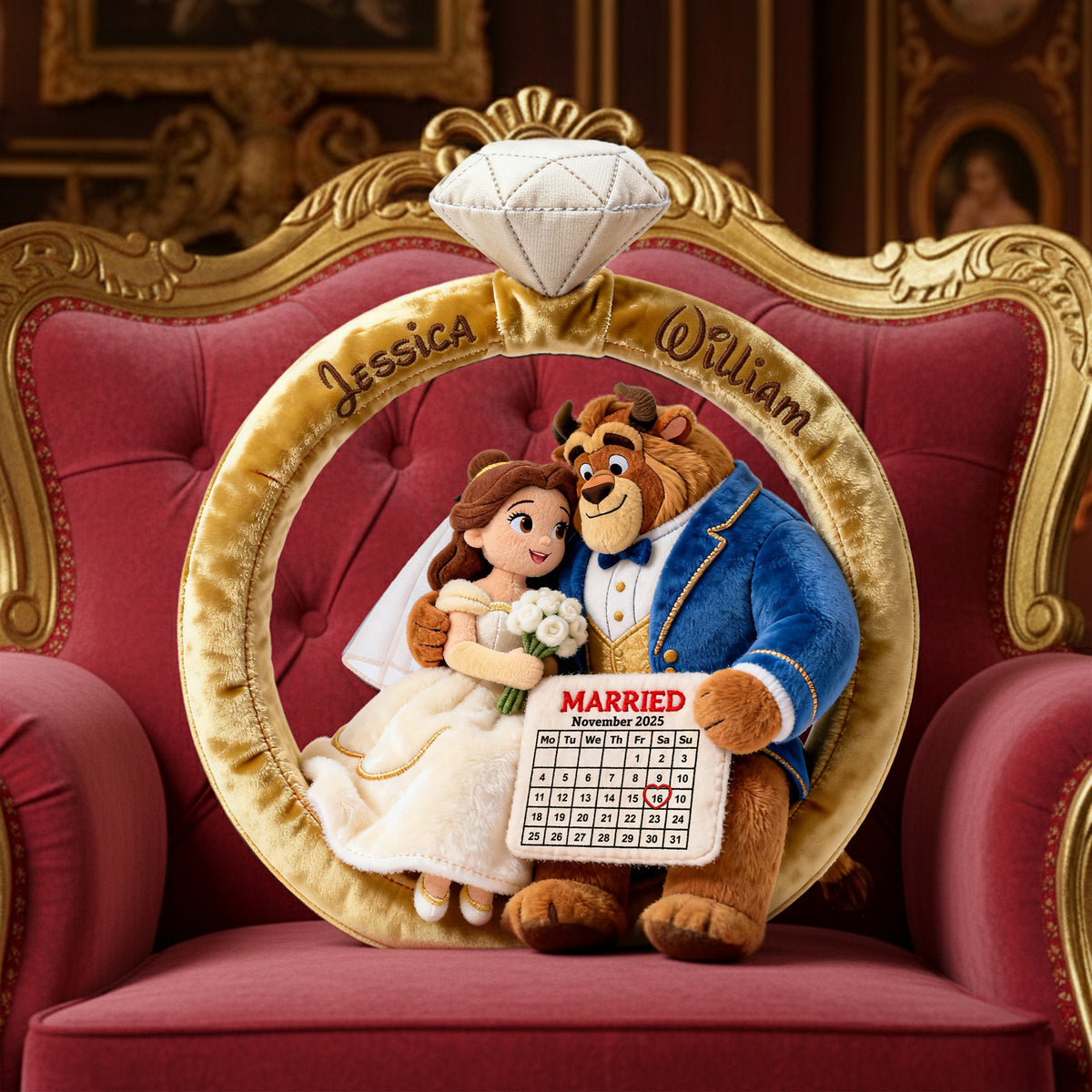 Couple Pillow - Personalized Gifts For Couple Pillow 04OHLU111225-Homacus