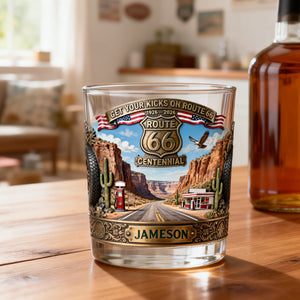 Centennial Century Celebration Drinking Glass - Personalized Gifts For Road Trip Lovers 01kimg160326-Homacus