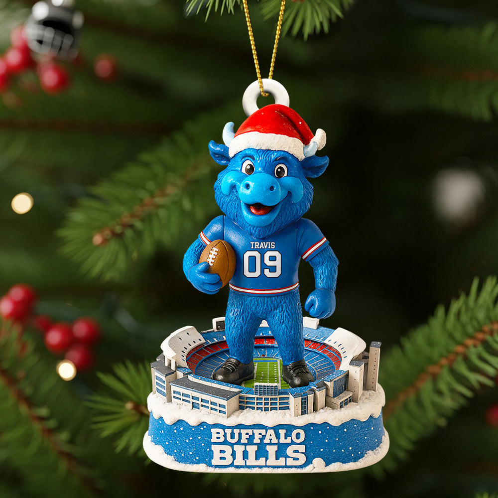 Stadium Spirit Christmas Ornament Personalized Gifts For Football Lovers 02HUDT180925-Homacus
