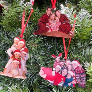 Custom Photo Gifts for Family Ornament 176acvp140924-Homacus