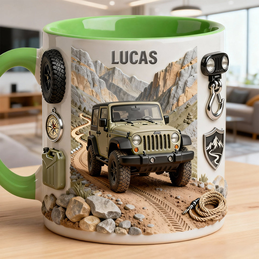 Off-Road Car Coffee Accent Mug - Personalized Gifts For Off-Road Car Lovers 05natn261225-Homacus
