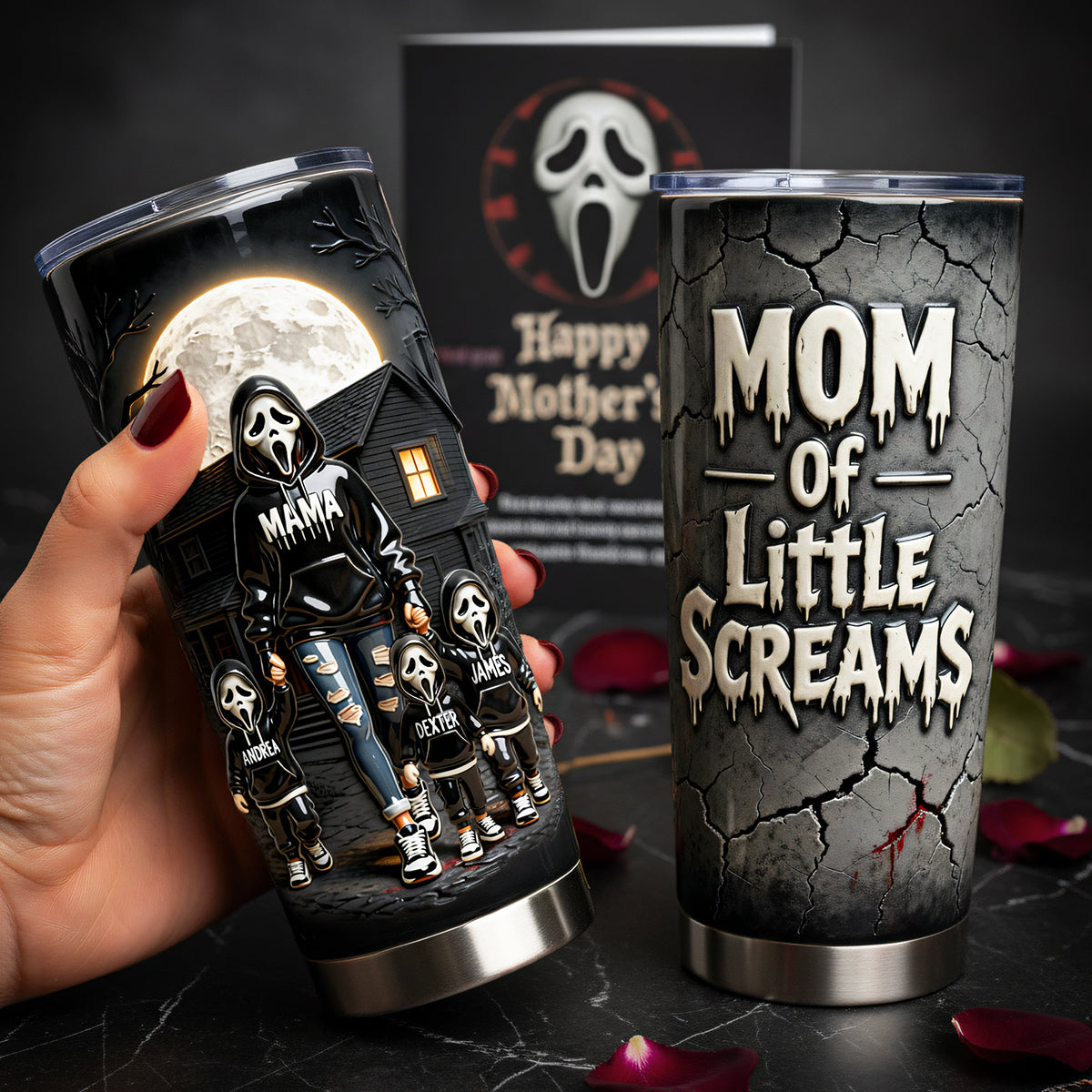 Scary Villain Tumbler - Personalized Gifts For Mother 01nata260226-Homacus