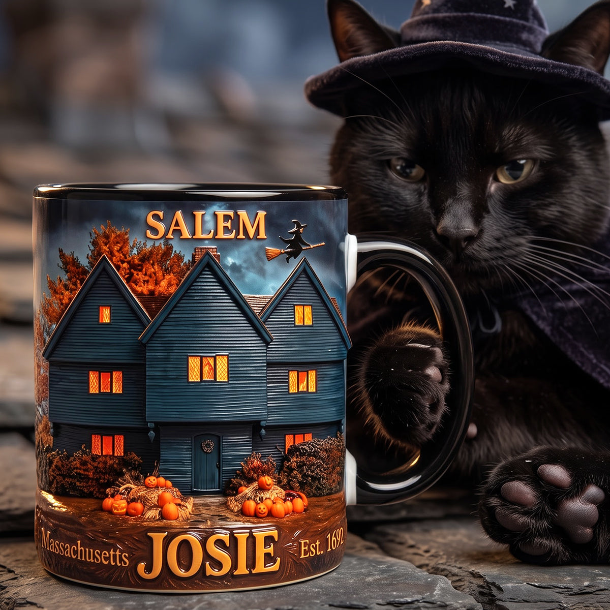 The Witch House Accent Mug - Personalized Gifts 04huta220826