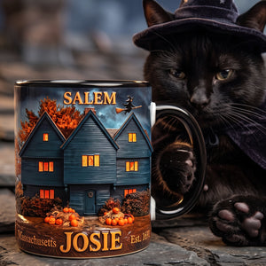 The Witch House Accent Mug - Personalized Gifts 04huta220826