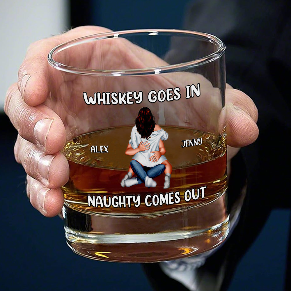 Couple Whiskey Glass - Personalized Gifts 05TOMH041224HH-Homacus