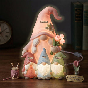 Gnome Mom Light Box Personalized Gifts For Mom 03NATN060426-Homacus