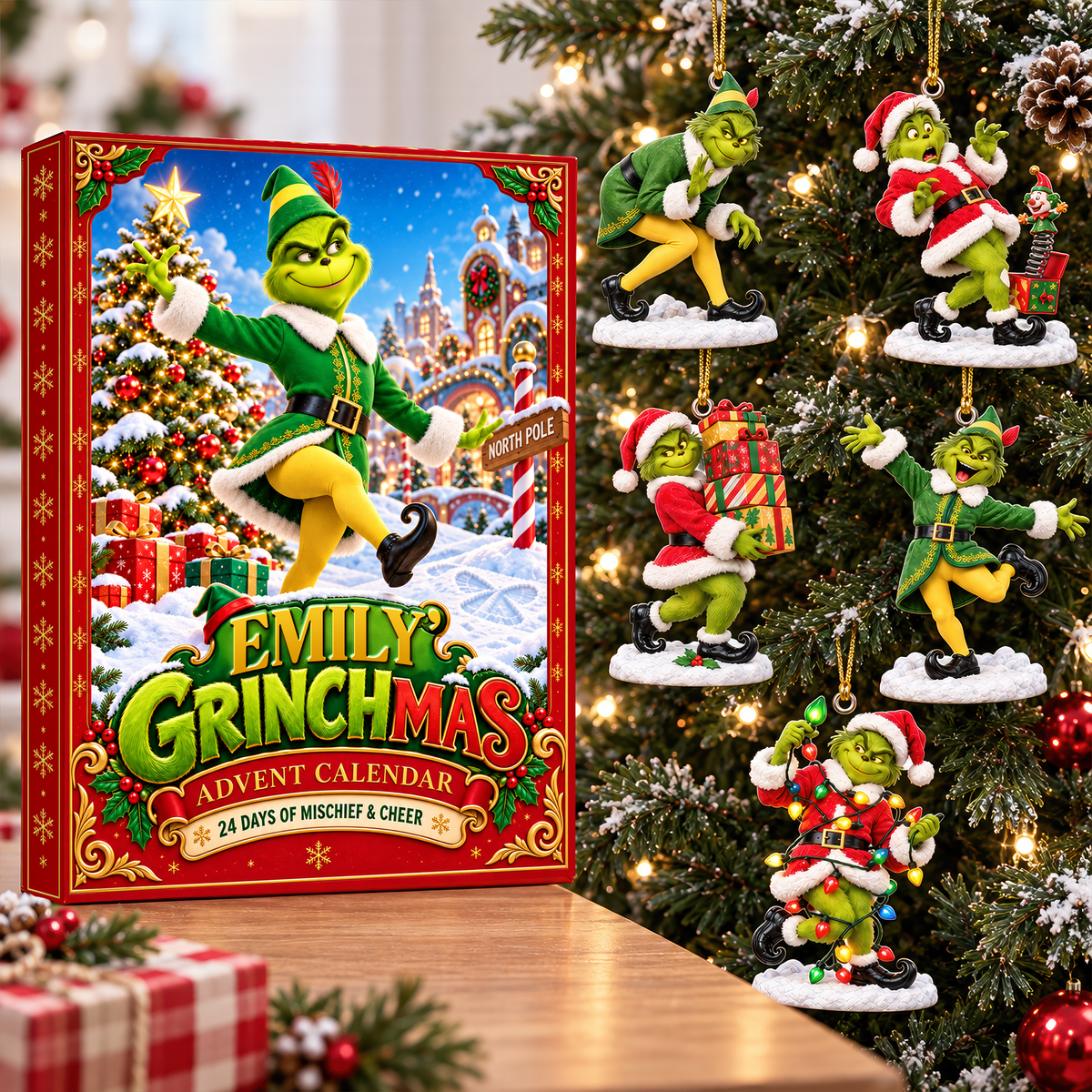 Furry Mischief Christmas Advent Calendar Blind Box - Personalized Christmas Gifts 06paqn141026-Homacus