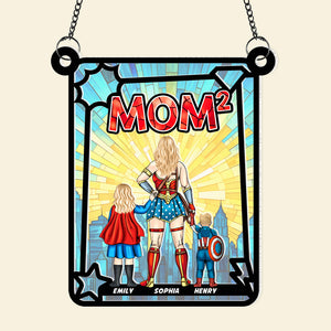 Personalized Gifts For Mom Suncatcher, Mom Exponents 03qhqn130225pa-Homacus
