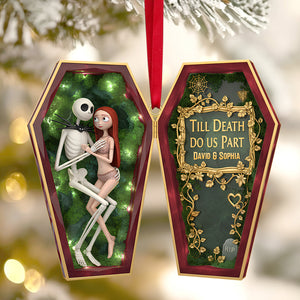 Personalized Spooky Gifts For Couple Christmas Ornament 07ohtn151025-Homacus