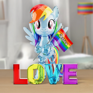 LGBT Acrylic Plaque - Personalized Gifts For LGBT 04NAPU230525-Homacus