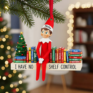 Funny Book Christmas Ornament, Personalized Gifts For Book Lovers 04qhta290825-Homacus