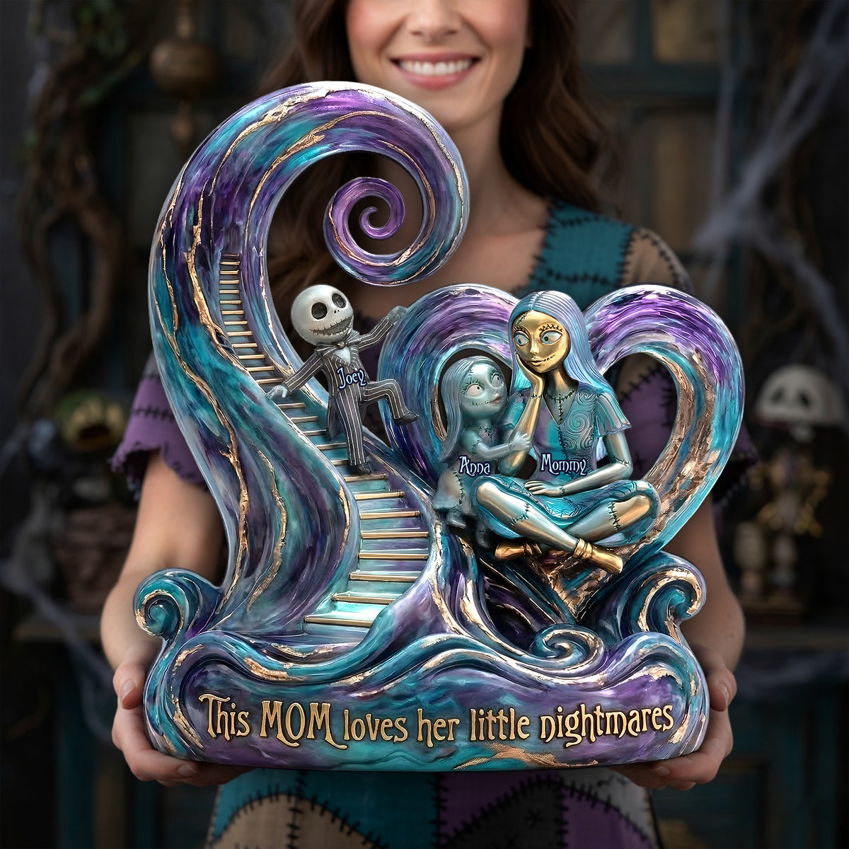 Horror Mom Acrylic Plaque - Personalized Mother's Day Gifts 04QHLU130326-Homacus