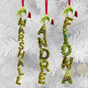 Christmas Theme Name Ornament - Personalized Christmas Gifts 06ohmg121125-Homacus