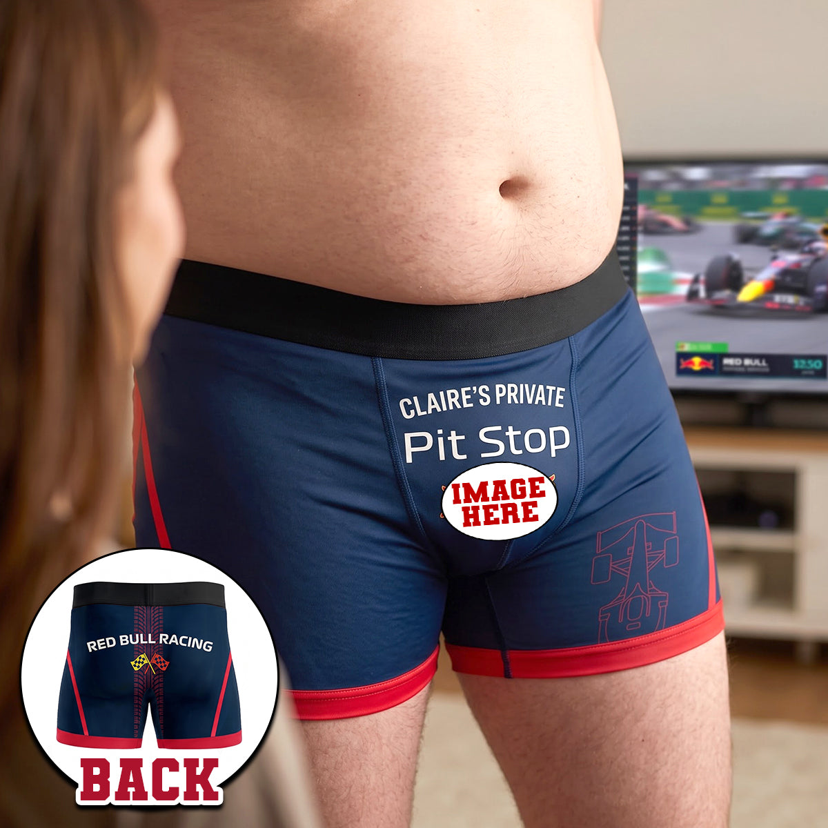 Speed Fans Boxer - Personalized Gifts For Men's Boxers 01HUTN160926