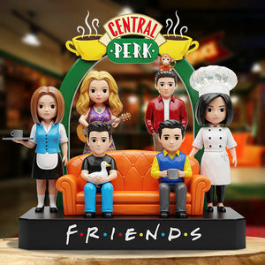 Friends Acrylic Plaque - Personalized Gifts For Besties 06NADT280525-Homacus