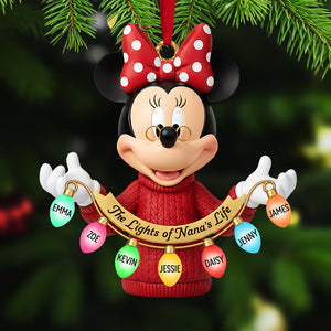 The Lights Of Grandma Acrylic Ornament - Personalized Gift For Grandma 01NATA011125-Homacus