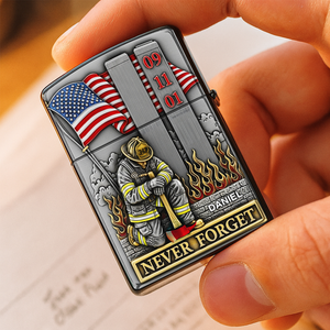 911 Firefighter Lighter - Personalized Gift For Firefighter 04TOLU060825-Homacus