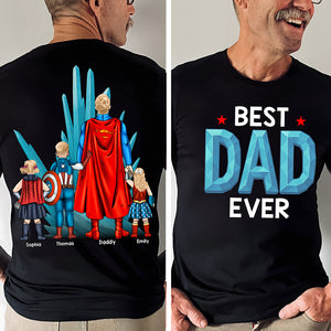 Best Dad Ever Shirt - Personalized Gifts For Dad 03ohqn020525pa-Homacus