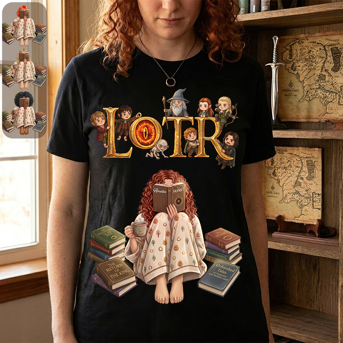 Immersion Reading Shirt - Personalized Gifts For Book Lovers 01hudt090626
