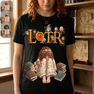 Immersion Reading Shirt - Personalized Gifts For Book Lovers 01hudt090626