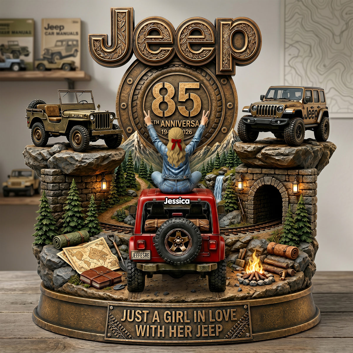 Proud Off-road Journey Acrylic Plaque - Personalized Gifts For Off-road Lovers 05ohlu230626-Homacus