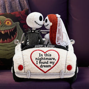 Spooky Couple Pillow - Personalized Gifts For Couple 01tolu131225-Homacus