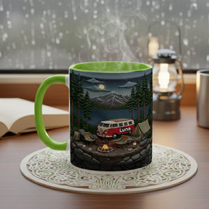 Camping Coffee Accent Mug - Personalized Gifts For Camping Lovers 02kita080126-Homacus