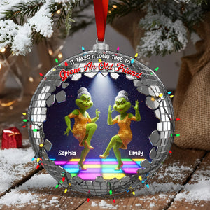 Green Monster Friends Acrylic Ornament - Personalized Gift For Besties 01TOQN051125-Homacus