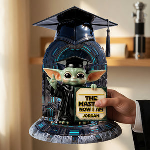 Graduation Green Aliens Acrylic Plaque - Personalized Gifts For Graduates 07todt080526-Homacus
