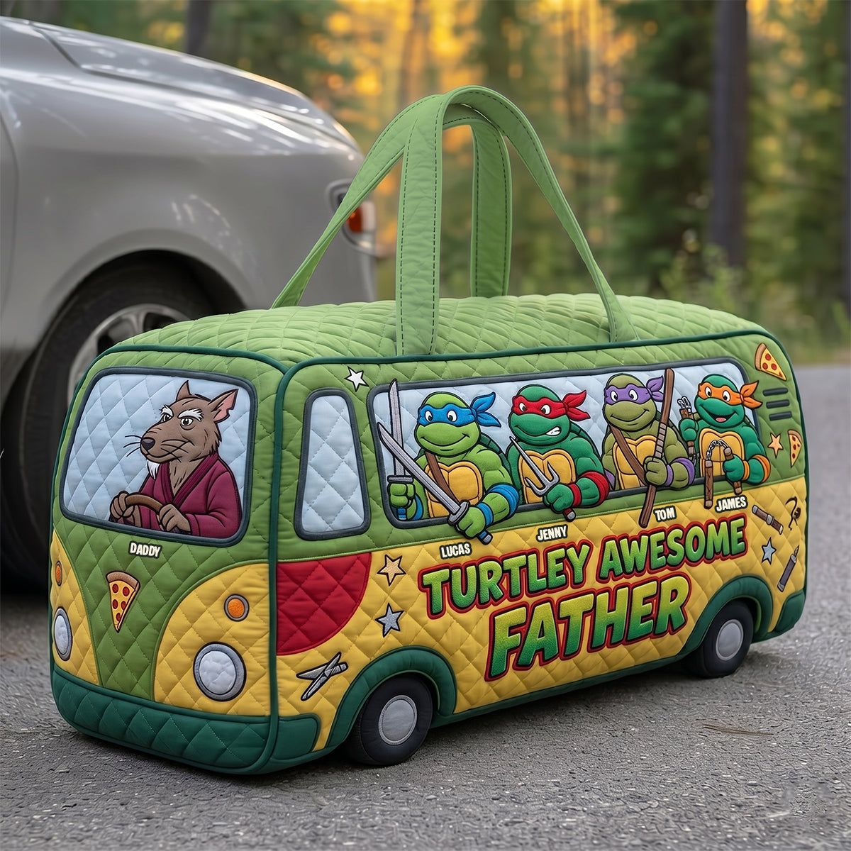 Awesome Father Duffle Bag - Personalized Gifts For Dads 02natn210426-Homacus