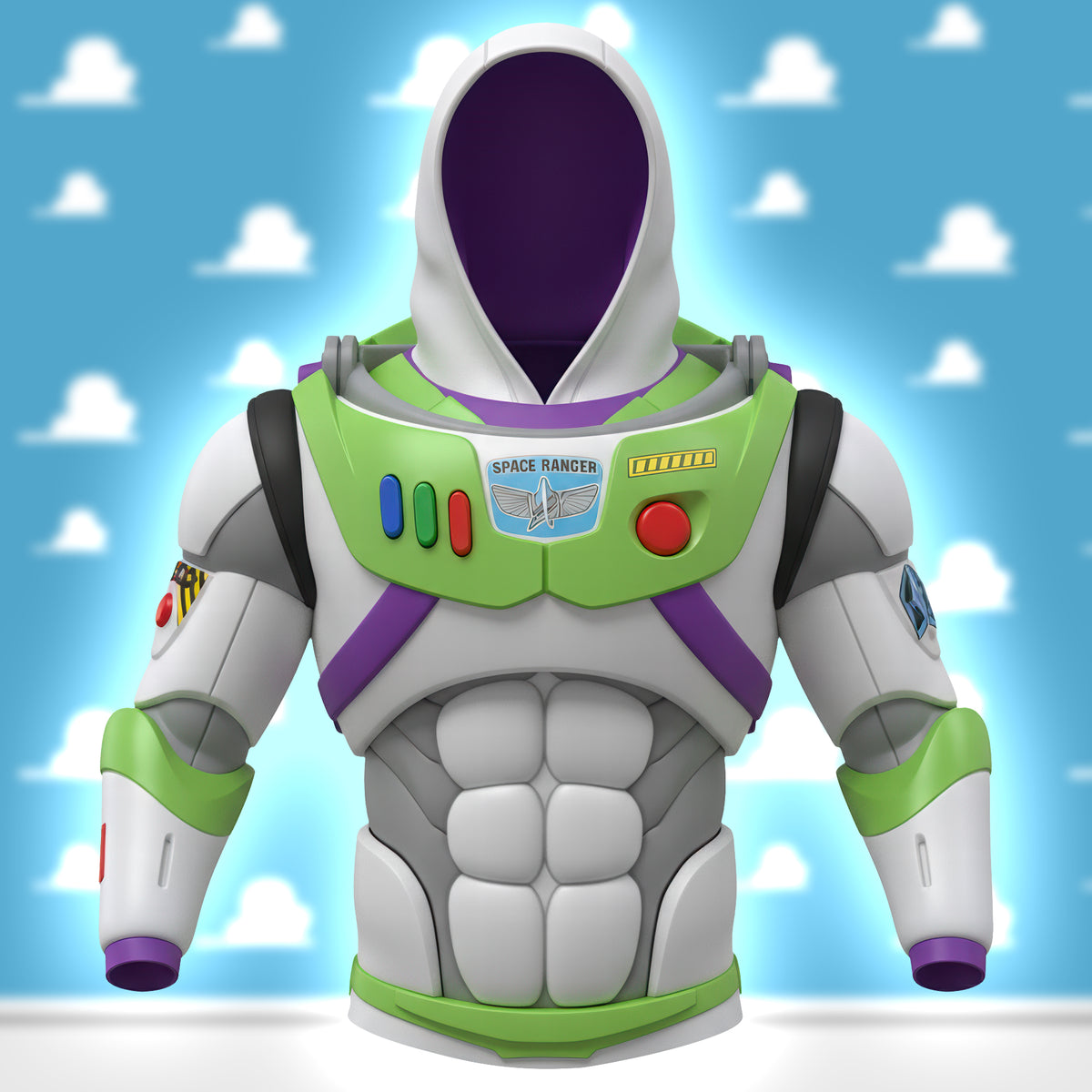 Astronaut 3D Hoodie - Christmas Gifts 03KIQN121125-Homacus