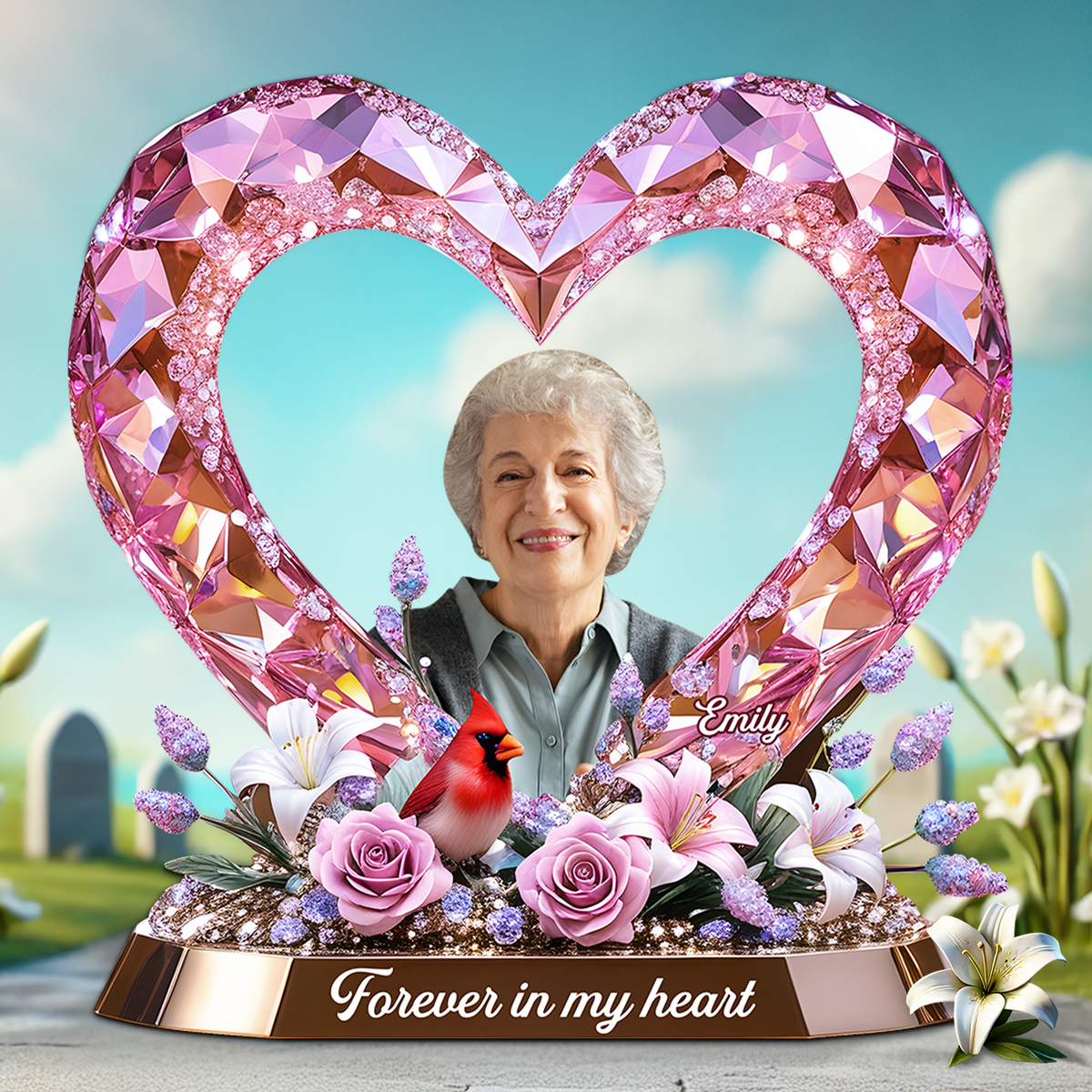 Memorial Plaque - Custom Photo Gifts For Loved Ones 01tgpu120525-Homacus