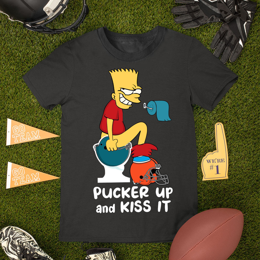 Custom Team Logo Gifts For Football Fan Shirt 01qhqn090223 Pucker Up Toilet-Homacus