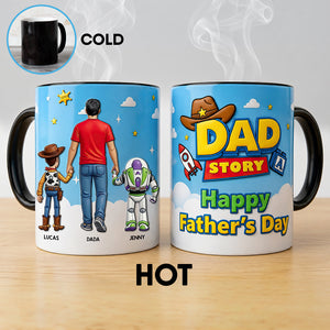 Adventure Buddy Dad Magic Coffee Mug - Personalized Gifts For Dads 02HUDT080526-Homacus