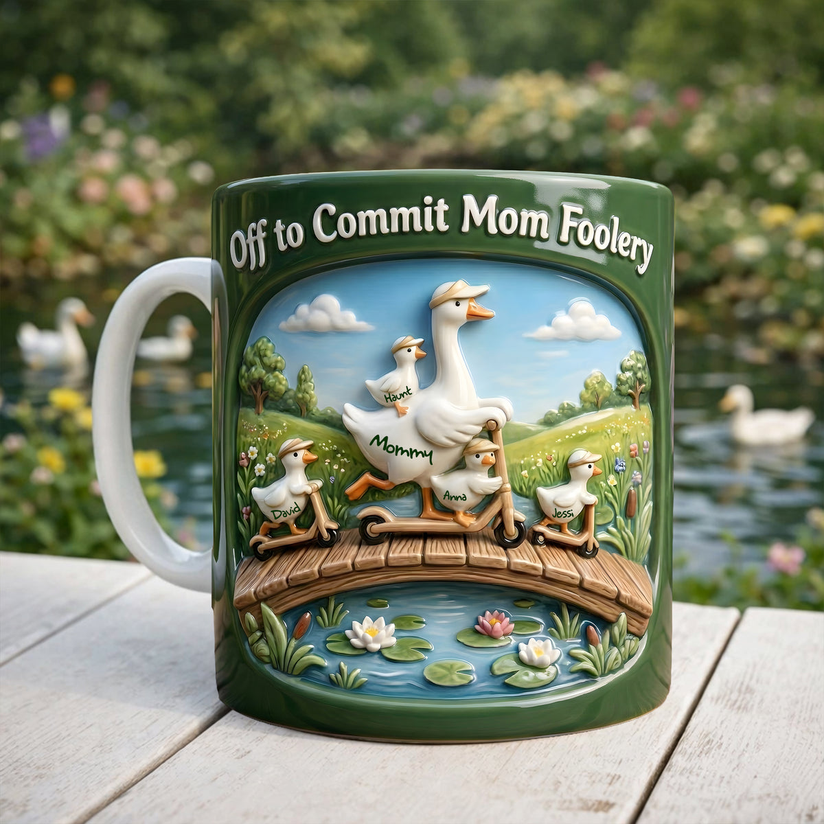 Cool Goose Mom Coffee Mug - Personalized Gifts For Moms 02qhlu040326-Homacus