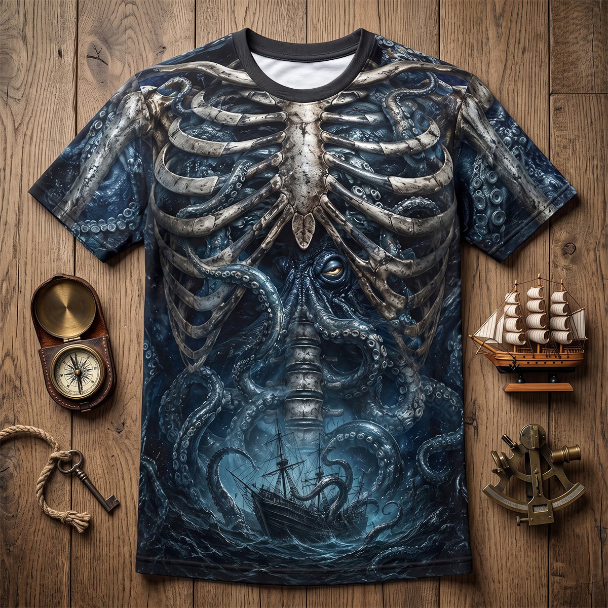 Gaint Octopus Possess Hijack 3D Shirt - Personalized Gifts For Mythological Creatures Lovers 06qhtn140826