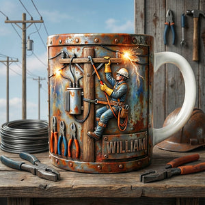 Lineman Coffee Mug - Personalized Gifts For Lineman Lovers 03tgta151225-Homacus