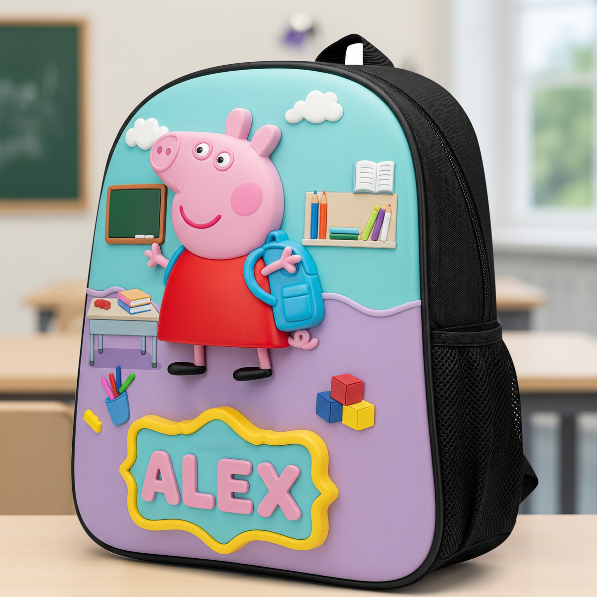 Cute Cartoon Character Backpack - Personalized Gifts For Kids Back To School 05QHLU040825-Homacus